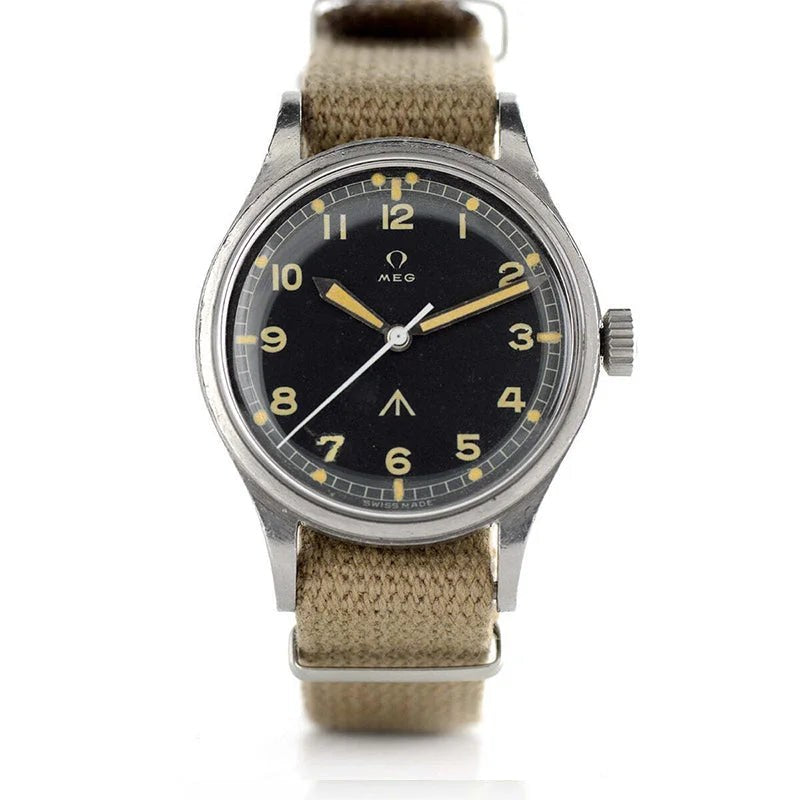Omega Watch — RAF Inspired Field Timepiece — 63% OFF Today + Free Shipping