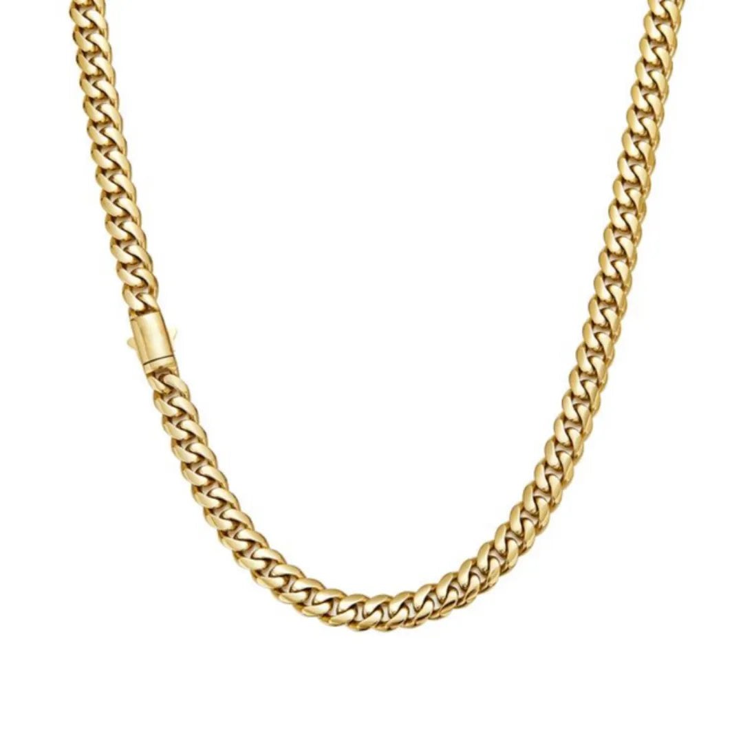 Minimal Cuban Style Link Chain