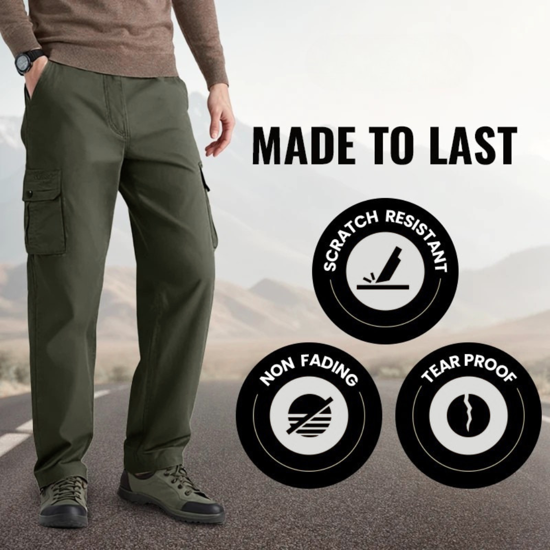Ultra Comfort Flex Fit Cargo Pants - 70% OFF TODAY + Free Shipping