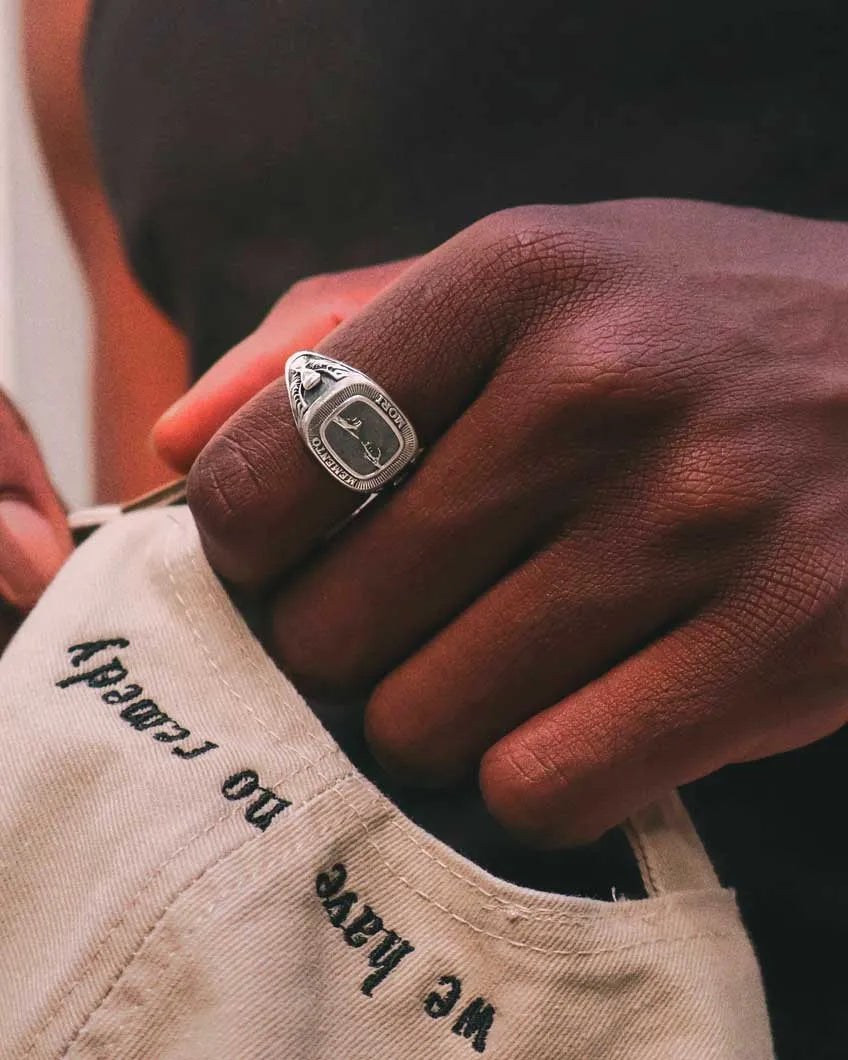 Memento Mori Band Ring - Inspired by existence itself