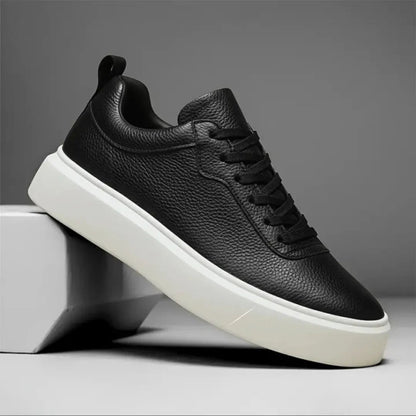 Sterling Classic Leather Trainers + Free Premium Insole