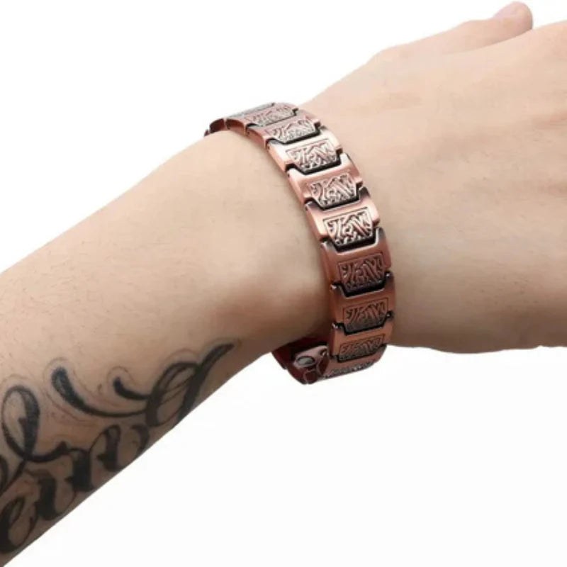 Crafted Pure Copper Vitality Bracelet