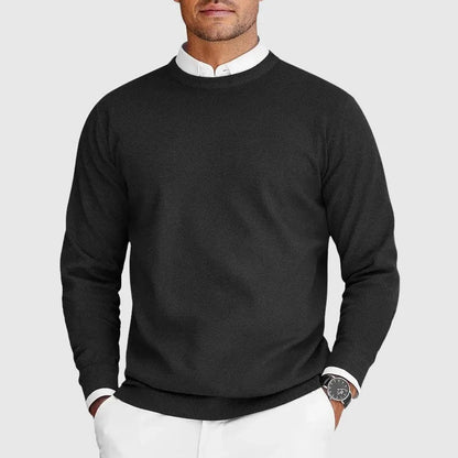 Heritage Harlington Knit Crew - Balanced warmth, modern ease