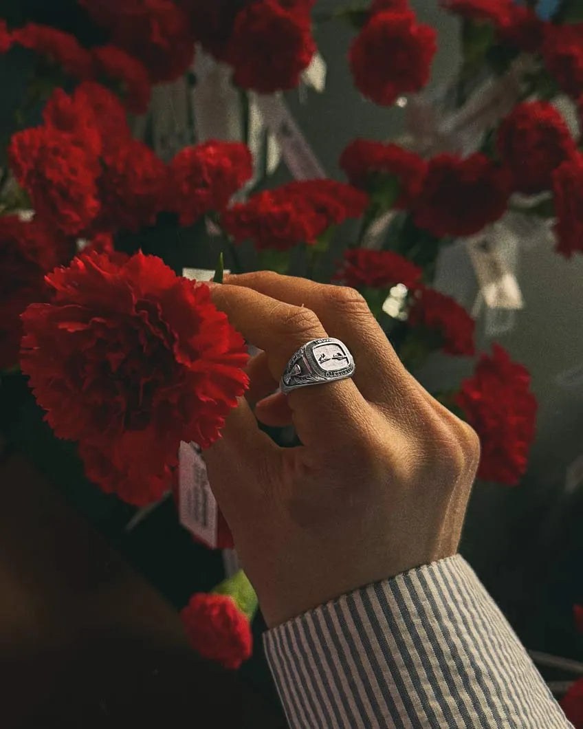 Memento Mori Band Ring - Inspired by existence itself