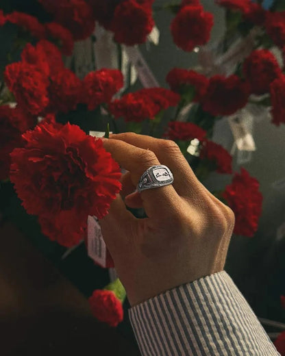 Memento Mori Band Ring - Inspired by existence itself