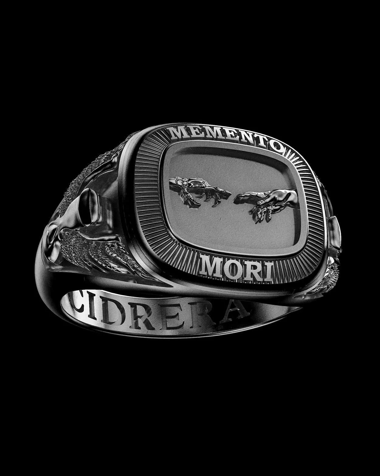 Memento Mori Band Ring - Inspired by existence itself