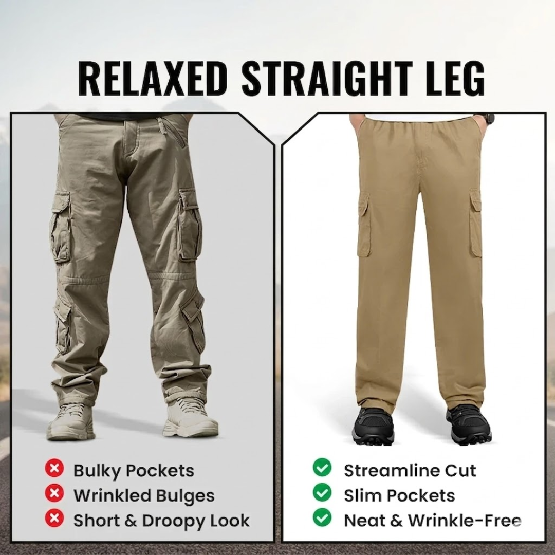 Ultra Comfort Flex Fit Cargo Pants - 70% OFF TODAY + Free Shipping
