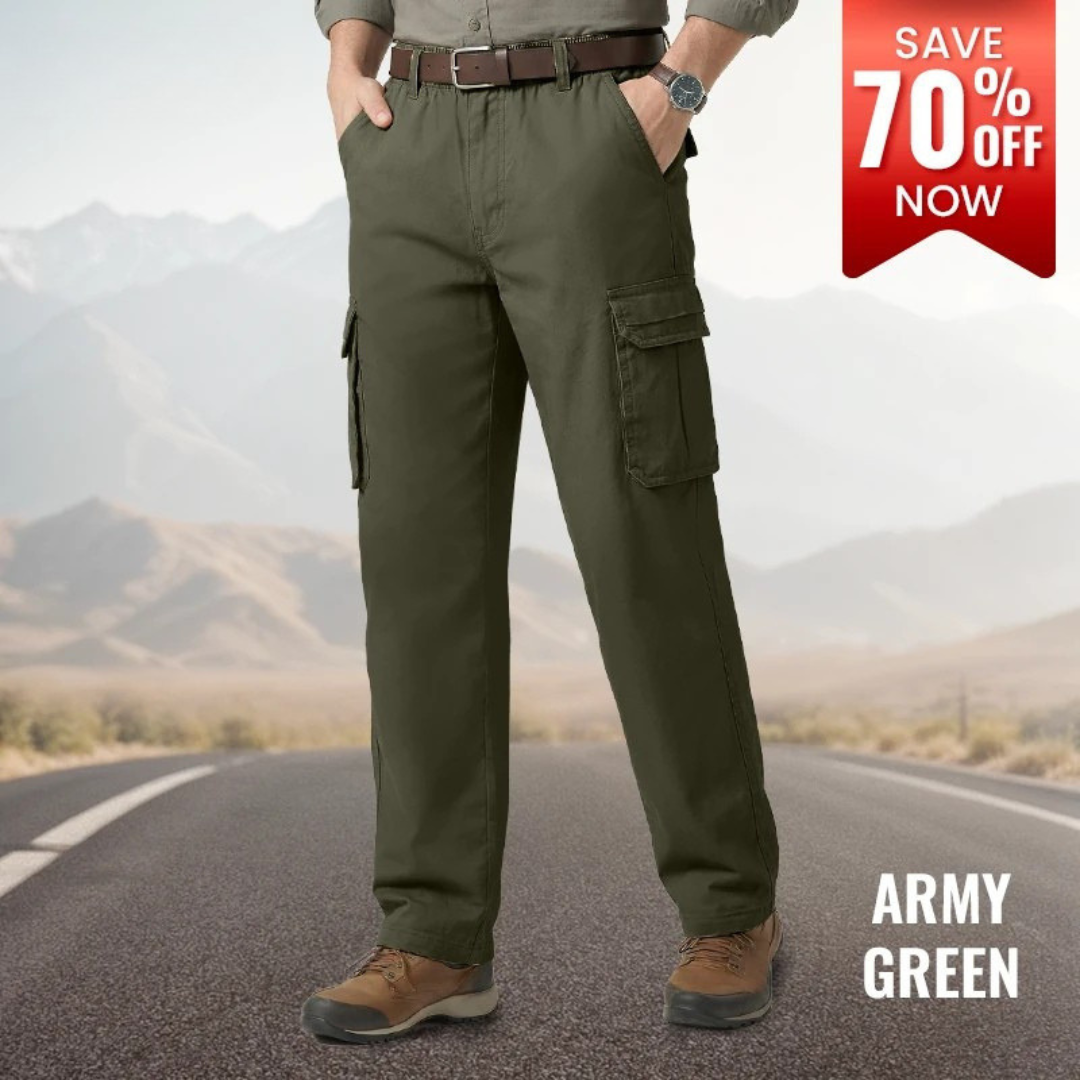 Ultra Comfort Flex Fit Cargo Pants - 70% OFF TODAY + Free Shipping