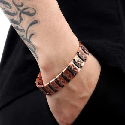Crafted Pure Copper Vitality Bracelet