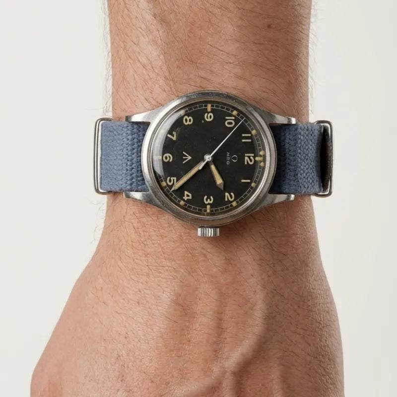 Omega Watch — RAF Inspired Field Timepiece — 63% OFF Today + Free Shipping