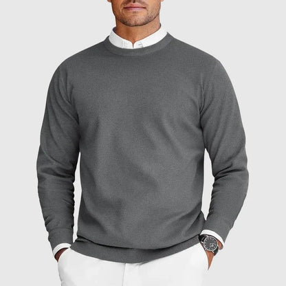 Heritage Harlington Knit Crew - Balanced warmth, modern ease