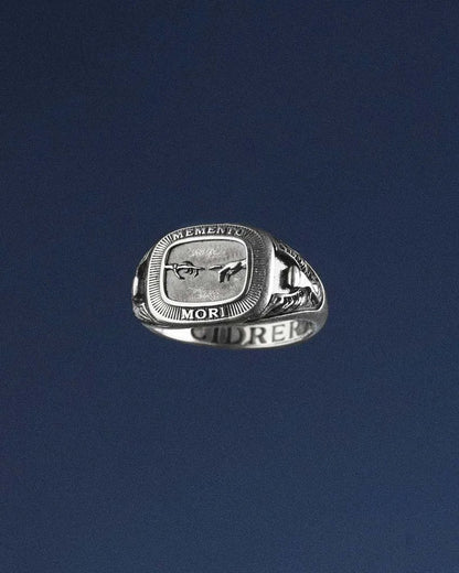 Memento Mori Band Ring - Inspired by existence itself