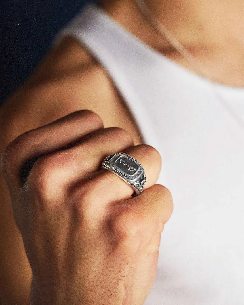 Memento Mori Band Ring - Inspired by existence itself