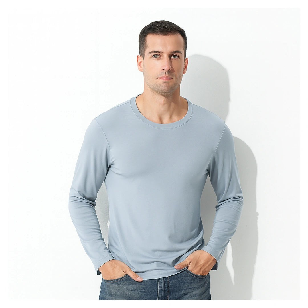 Men’s Premium Lenzing Modal Long Sleeve Tee – Comfort, Style & Lightness in Every Touch
