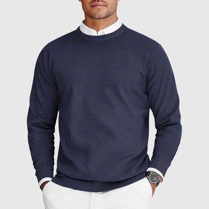 Heritage Harlington Knit Crew - Balanced warmth, modern ease