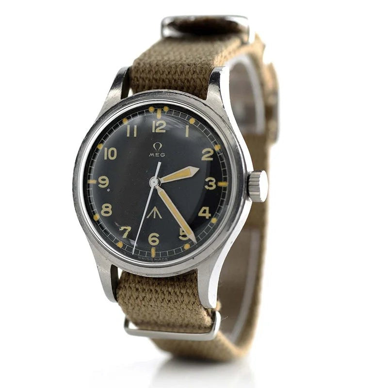 Omega Watch — RAF Inspired Field Timepiece — 63% OFF Today + Free Shipping